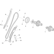 Distribution cylindre arrière