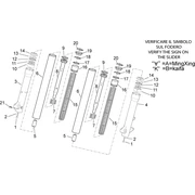 Fourche   tiges,fourreaux