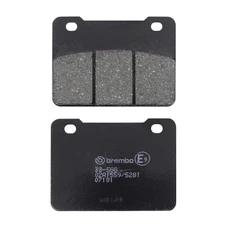 PLAQUETTE DE FREIN BREMBO POUR SYM 300 CRUISYM 2017 AV, 400 MAXSYM 2012>2017 AV, 600 MAXSYM 2014>2019 AV (SCOOTER CARBONE CERAMIQUE) -07101CC