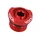 BOUCHON D'HUILE 50 A BOITE VOCA EVO V2 MINARELLI 50 AM6/RIEJU 50 MRT, SMX/YAMAHA 50 TZR, DTR/PEUGEOT 50 XPS, XR6/BETA 50 RR/SHERCO 50 SM-R, SE-R ALU CNC ROUGE