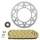 KIT CHAINE ADAPTABLE HONDA 250 CRF R 2018>2021 520 13x49 (DIAM COURONNE ALU 125/153/ 8.5) (DEMULTIPLICATION ORIGINE) -AFAM