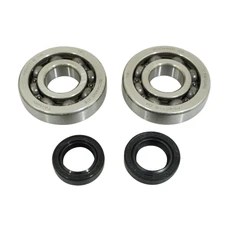BEARING FOR CRANKSHAFT+SEALS FOR SCOOT P2R FOR PIAGGIO 50 ZIP 2T, TYPHOON, NRG/GILERA 50 STALKER, RUNNER (KIT SC04A47CS TPI POLYAMID/NITRILE SEAL)