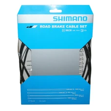 TRANSMISSION FREIN ROUTE SHIMANO NOIR/CABLE TEFLON (KIT TRANSMISSION 2CABLES/2 GAINES)