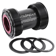 CUVETTE INTEGRE BOITIER FILETE ROUTE TRIPEAK DIAM DE 47mm (BOITE DE 86mm) POUR AXE 24mm, 30mm, 82.5mm (COMPATIBLE SRAM DUB, ROTOR 3D, SHIMANO HT II, COLNAGO)