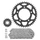 KIT CHAINE ADAPTABLE DUCATI 937 MONSTER 2021>2025 520 15x43 (DIAM COURONNE 100/124/10.5) (DEMULTIPLICATION ORIGINE) -JT SPROCKETS/DID