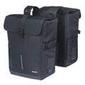 SACOCHE ARRIERE VELO DOUBLE BASIL MOVE 30L NOIR (16x27x38cm) COMPATIBLE SYSTEME MIK 2.0 (FIXATION NON INCLUS)