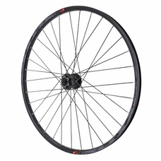 ROUE VTT 27.5" KLIXX DISC TUBELESS READY AVANT NOIR MOYEU SHIMANO M475 6 TROUS BLOCAGE RAYONS RENFORCES EN 2.2mm POUR VAE - JANTE 23C 32 RAYONS ALL MOUNTAIN