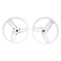 JANTE/ROUE CYCLO 17" TYPE GRIMECA POUR PEUGEOT 103 SP, MVL BLANC (VENDU PAR PAIRE) -SELECTION P2R