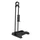 PRESENTOIR/SUPPORT 1 VELO PERUZZO LYBRA ROUE AVANT OU ARRIERE COMPATIBLE 26"-27.5"-29"-700C NOIR AVEC PORTE SUPPORT DE BATTERIE