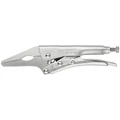 PINCE A ETAU BEC LONG PRO KNIPEX 165mm ZINGUEE AVEC VIS DE REGLAGE (41 34 165) -MADE IN GERMANY