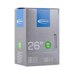 CHAMBRE A AIR VELO 26 x 1.50-2.50 SCHWALBE VALVE STANDARD TOUT ALU (AV13)