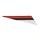 DECAL-ON  FRONT MUDGUARD - LEFT "PIAGGIO GENUINE PART" RED/BLACK - GILERA 50 SMT, RCR 2018>  -2H003067-