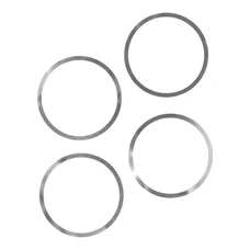RONDELLE DE CALAGE POUR DISQUE CENTERLOCK ELVEDES ARGENT -EPAISSEUR 0.1 mm- (VENDU PAR 4)