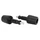 TAMPON DE PROTECTION MAXISCOOTER POUR HONDA 750 X-ADV ALU NOIR D.10mm (PAIRE)  -AVOC-