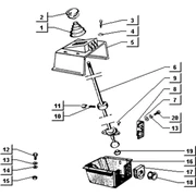 Commande changement de vitesse (p703v)