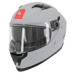 CASQUE INTEGRAL MT BRAKER SV A12 UNI GRIS NARDO MAT   S  (DOUBLE ECRANS) (ECE 22.06)