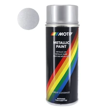 BOMBE DE PEINTURE MOTIP PRO METAL ARGENT AEROSOL 400ml (04046)