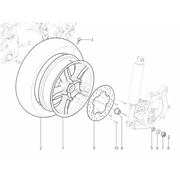 Roue arrière