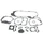 COMPLETE GASKET SET FOR SCOOT 50 CHINESE 4 Stroke GY6, 139QMB 10"+12" Wheels / PEUGEOT 50 KISBEE, V-CLIC/SYM 50 ORBIT 4 Stroke/NORAUTO 50 RAZZO 4 Stroke/BAOTIAN 50 BT49QT 4 Stroke (SET OF 11 GASKETS) -P2R