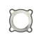 CYLINDER HEAD GASKET- "PIAGGIO GENUINE PART" GILERA 50 GSM, H@K, EAGLET 1995>1999  -942857-
