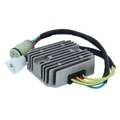 REGULATEUR DE TENSION MOTO ADAPTABLE HONDA 750 AFRICA TWIN 1993>2003  (12V - TRIPHASE - 7 CABLES)  (R.O 31600-MY1-003)  -SGR-