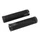HAND GRIPS FOR MTB/URBAN - HERRMANS SUPER CONFORT -BLACK/GREY L130mm Dual clamp fastening (PAIR ON CARD)