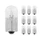 AMPOULE/LAMPE STANDARD 24V 10W CULOT BA15s BULB R10W GRAISSEUR BLANC (FEU DE POSITION) (BOITE DE 10)  -FLOSSER-