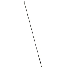 STAINLESS SPOKE- BLACK "STRAIGHT PULL" DT SWISS COMPETITION 2/1.8/2mm L304mm WITHOUT NUT (SOLD PER UNIT)