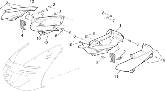 Carrosserie av. - Convoyeur