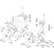Componenti della forcella (Mingxing)