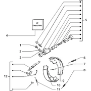 Cylindres Frein Av. - Mâchoires