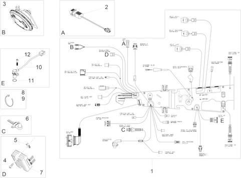 Circuit electrique AV
