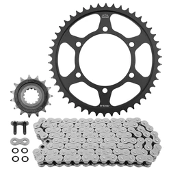 KIT CHAINE ADAPTABLE YAMAHA 700 XTZ TENERE 2019> 525 15x46 (DIAM COURONNE 110/130/10.5) (DEMULTIPLICATION ORIGINE) -JT SPROCKETS/DID