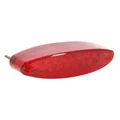 TAIL LIGHT UNIVERSAL REPLAY -WITH LEDS- OVAL SHAPED -RED- 15 LEDS **