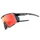 LUNETTES VELO ADULTE GIST NOVA MONTURE NOIR VERRE ROUGE POLYCARBONATE (PROTECTION 100% CONTRE UVA, UVB, UVC ET LUMIERE BLEUE) COMPATIBLE CLIP VERRES CORRECTEURS REF