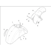 Logement roue - Garde boue