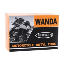 CHAMBRE A AIR 12'' 3.00-12 A 3.50-12 , 80/100-12 , 90/90-12 , 120/70-12 WANDA VALVE TR4