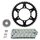 KIT CHAINE ADAPTABLE YAMAHA 600 FZ6 S2 FAZER 2007>2009 530 16x46 (DIAM COURONNE 110/130/10.25) (DEMULTIPLICATION ORIGINE) -AFAM