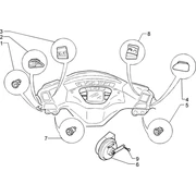 Dispositifs electriques-claxon