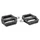 PEDALE VTT / BMX NEWTON RESINE NOIR 9/16" ROULEMENT DU (PAIRE) 108x99x23 mm