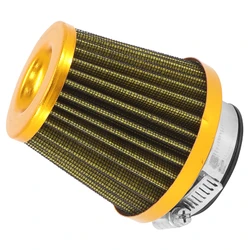 FILTRE A AIR CONIQUE OR FIXATION DROITE DIAM 35/45 mm -SELECTION P2R