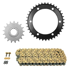 KIT CHAINE ADAPTABLE YAMAHA 1300 XJR 1998>2001, XJR SP 1999>2001  530  17x38  (DIAM COURONNE 130/150/10.5)  (DEMULTIPLICATION ORIGINE)  -AFAM-