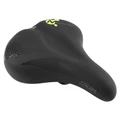 SADDLE- NEWTON FOR URBAN BIKE- METROPOLITAN BLACK-SHAPE MEMORY- WITH HANDLE 260x220mm (IDEAL FOR E/BIKE)