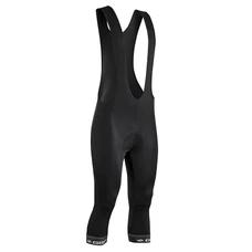 ADULT BIB SHORTS - GIST 3/4 LENGTH - COOLMAX BLACK XL -5150
