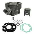 CYLINDER FOR 50cc MOTORBIKE DERBI 50 SENDA 2006>/GPR 2006>/GILERA 50 SMT 2006>/RCR 2006> (PIAGGIO ENGINE EURO 3) - CAST IRON P2R ECO