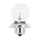 LIGHT BULB 12V 25W STANDART SB25 -FOOT P26S -CLEAR- (HEADLIGHT) (SOLD PER UNIT)  -FLOSSER-