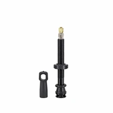 VALVE DE PNEU TUBELESS PRESTA NEWTON COLORI NOIR 47mm 4 TROUS POUR DIFFUSION PREVENTIF (VENDU A L'UNITE) - LIVRE AVEC DEMONTE OBUS