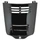 TRAPPE MOTEUR SCOOT REPLAY DESIGN POUR MBK 50 BOOSTER 2004>/YAMAHA 50 BWS 2004> NOIR BRILLANT