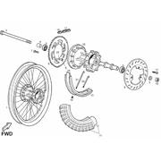 Roue arrière