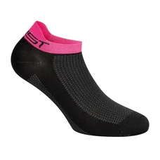CHAUSSETTES/SOCQUETTES ETE GIST FEMME FANTASMINO ROSE / NOIR 36/39 ANTIBACTERIEN (PAIRE) -5858